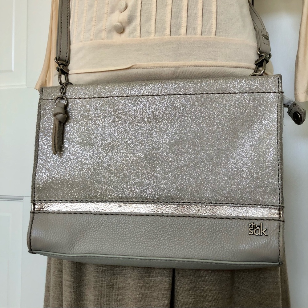 The Sak Convertible Crossbody Shoulder Clutch Bag